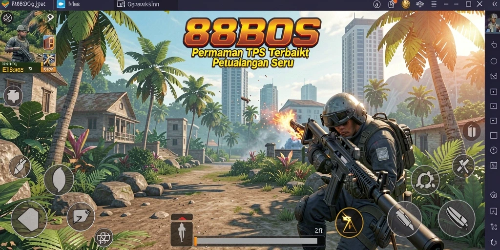 Tangkapan layar gameplay seru <strong>88BOS</strong> yang menunjukkan pertempuran intens.