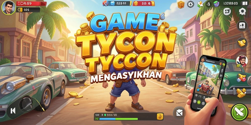 Screenshot gameplay IDR89 yang menggambarkan keseruan permainan Tycoon.