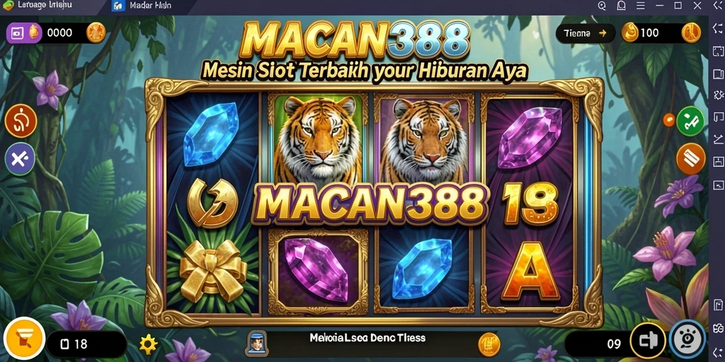 Tampilan menarik dan gameplay seru di MACAN388.