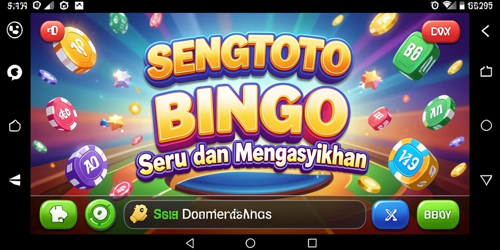 Tangkapan layar gameplay SENGTOTO menampilkan saat-saat seru bermain Bingo.