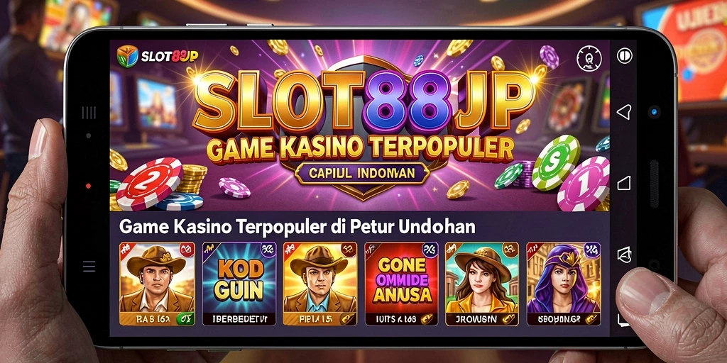 Tampilan menarik dari gameplay Kasino di SLOT88JP.