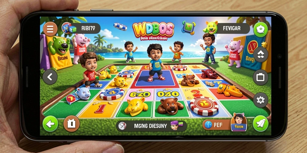Tampilan gameplay seru dari <strong>WDBOS</strong> dengan suasana Bingo yang mengasyikkan.